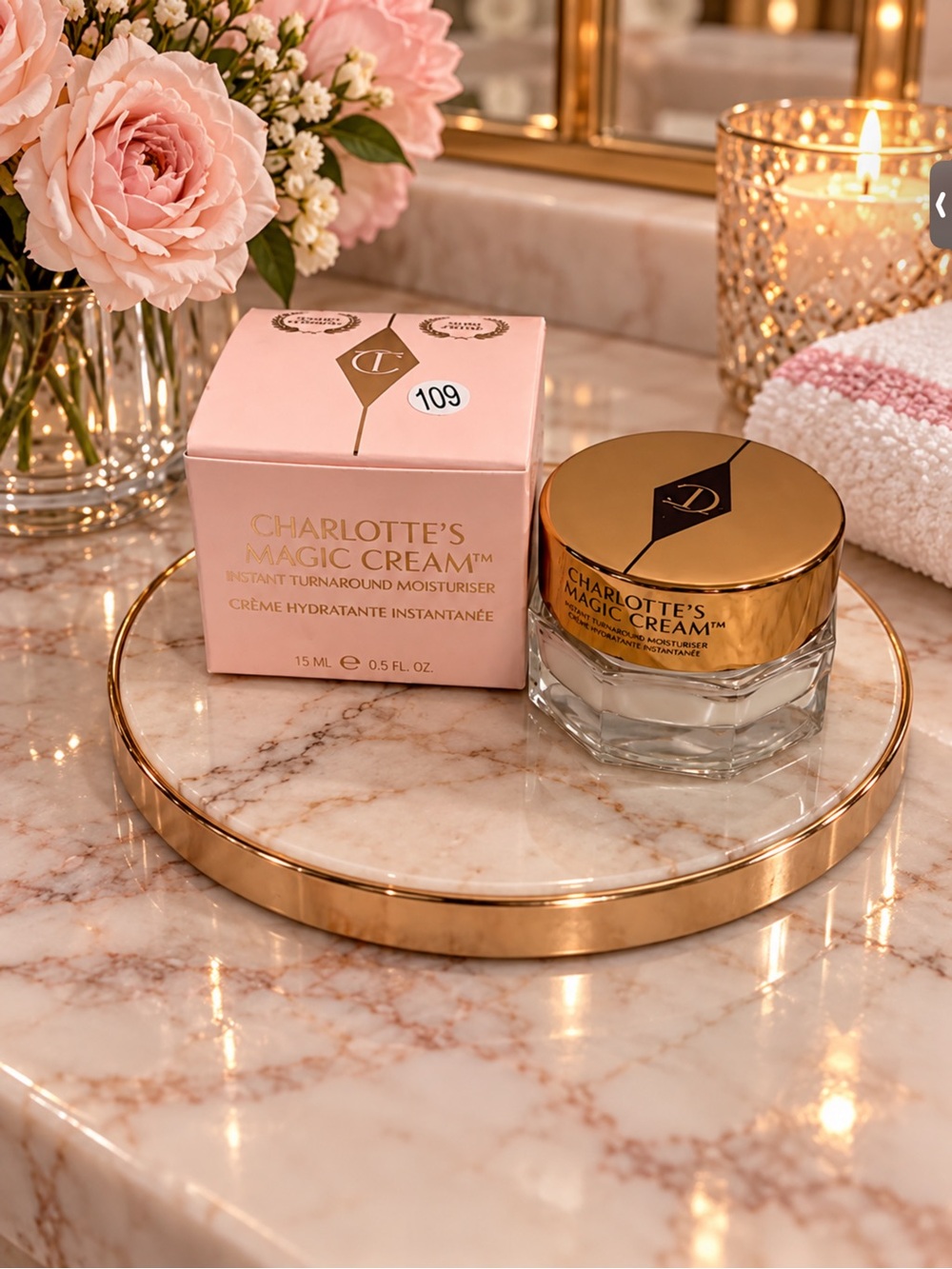 Charlotte Tilbury Pink & Gold Magic Cream Moisturiser